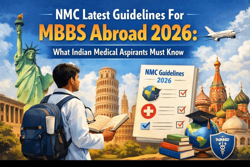 NMC Latest Guidelines for MBBS Abroad 2026: What Indian Medical Aspirants Must Know