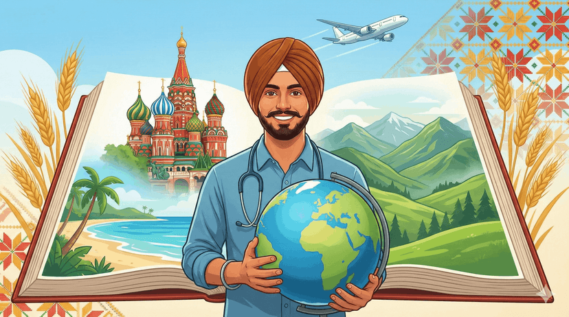 Top MBBS Destinations for Punjab Students in 2026: Country-Wise Comparison with Fees, Recognition & Career Scope
