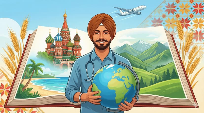 Top MBBS Destinations for Punjab Students in 2026: Country-Wise Comparison with Fees, Recognition & Career Scope