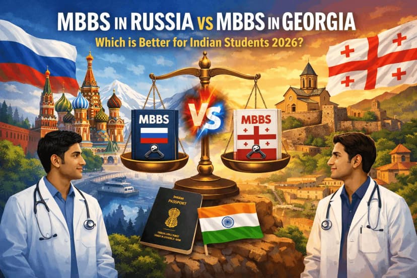 MBBS in Russia vs MBBS in Georgia: Which is Better for Indian Students in 2026?