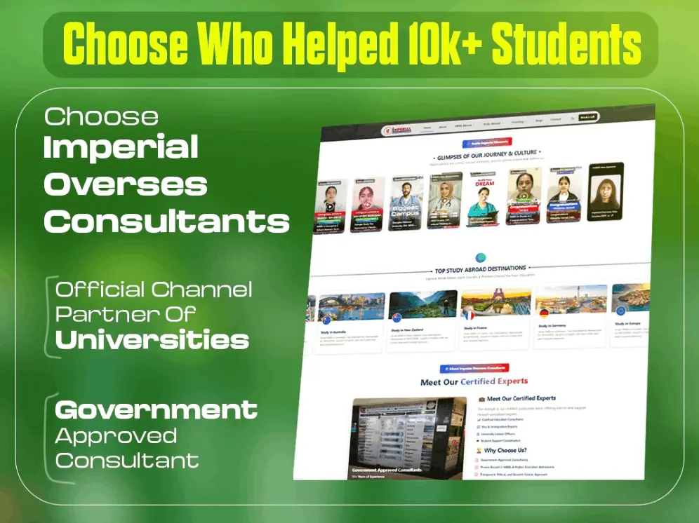 How Imperial Overseas Consultants Helped 500+ Students Study MBBS Abroad